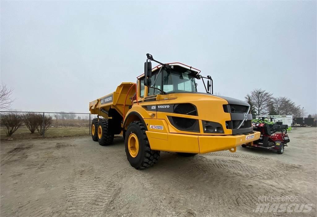 Volvo A25G Шарнирно-сочленённые самосвалы