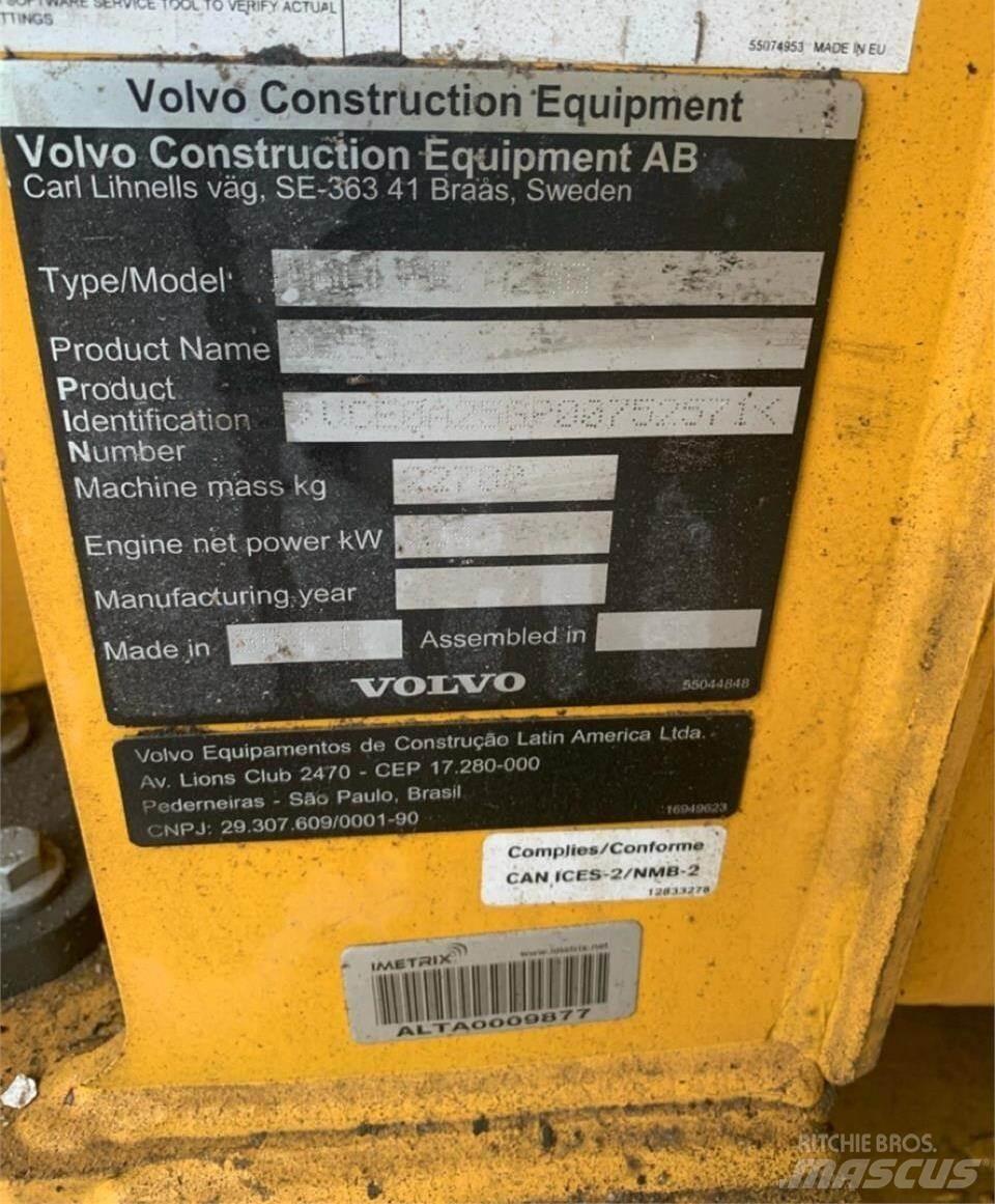 Volvo A25G Шарнирно-сочленённые самосвалы