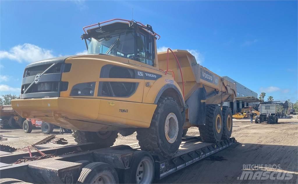 Volvo A25G Шарнирно-сочленённые самосвалы