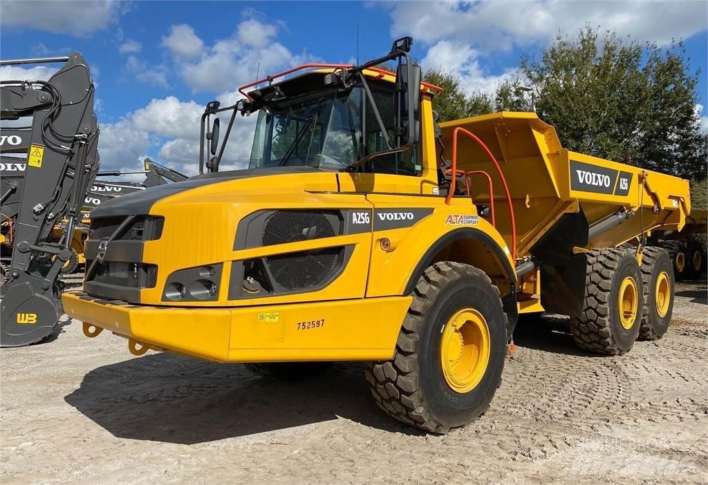Volvo A25G Шарнирно-сочленённые самосвалы