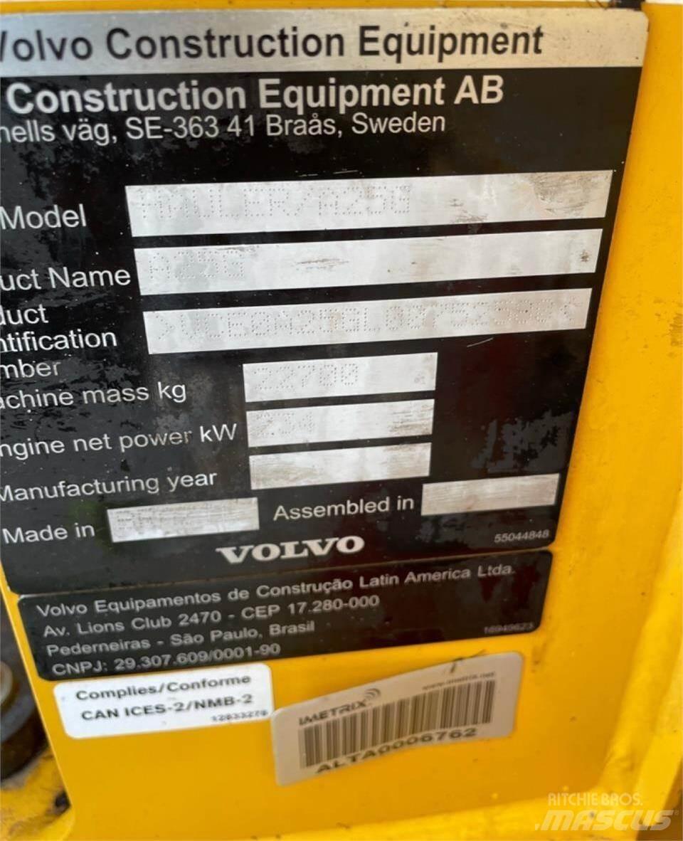 Volvo A25G Шарнирно-сочленённые самосвалы