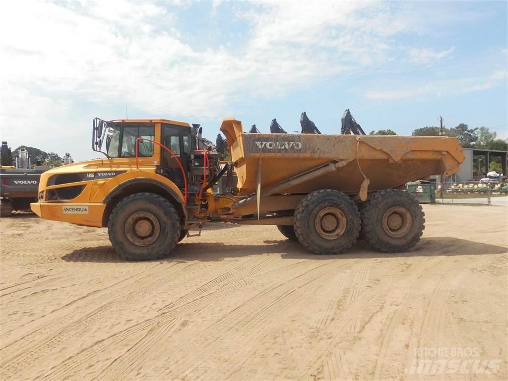 Volvo A30G Шарнирно-сочленённые самосвалы