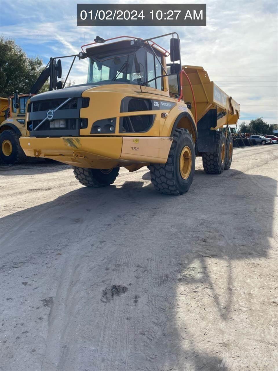 Volvo A30G Шарнирно-сочленённые самосвалы