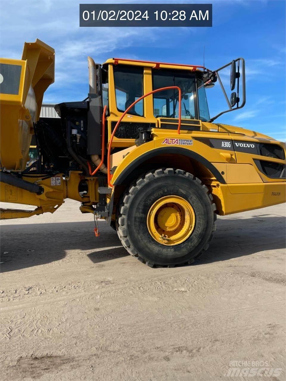 Volvo A30G Шарнирно-сочленённые самосвалы