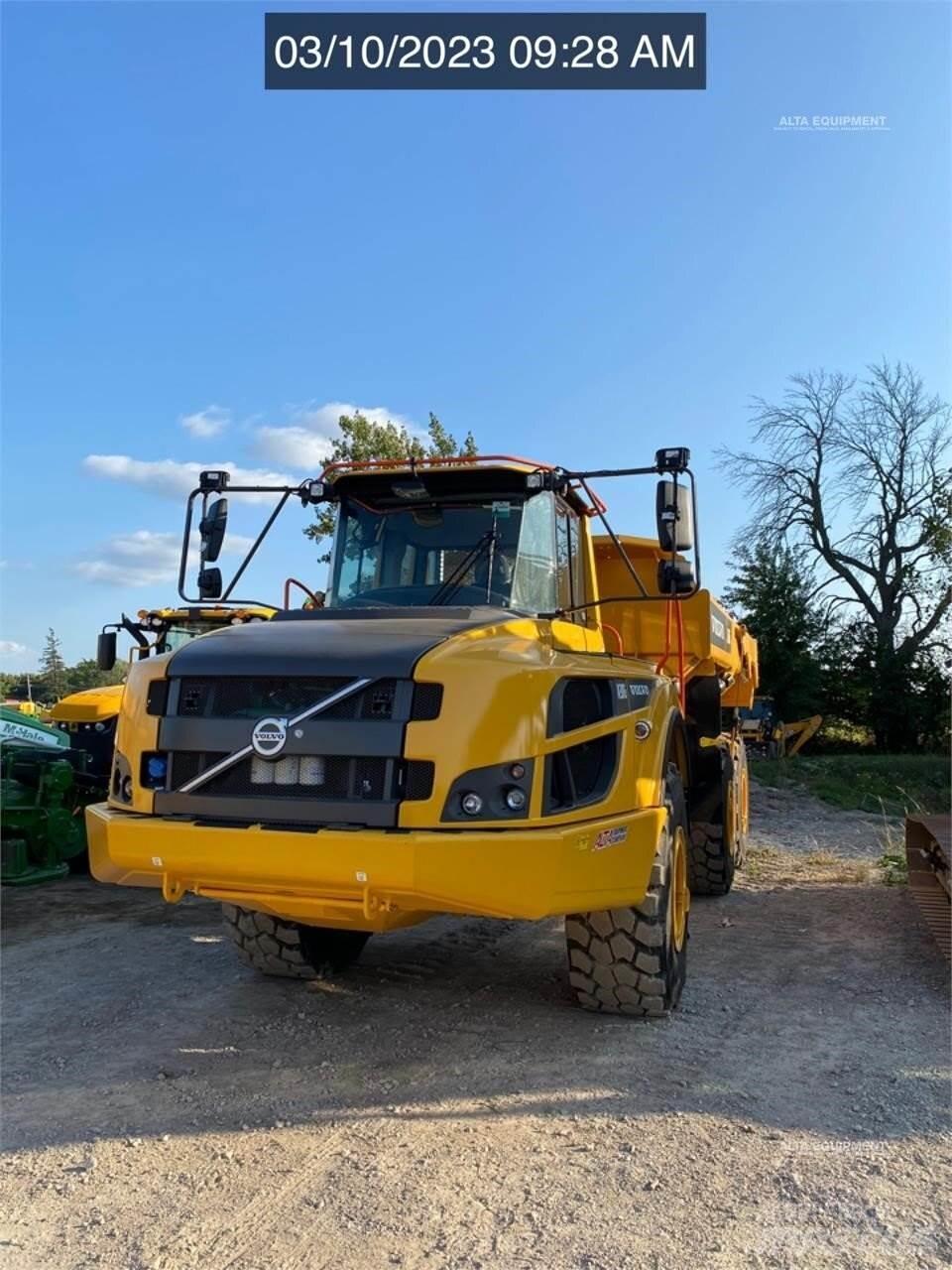 Volvo A30G Шарнирно-сочленённые самосвалы