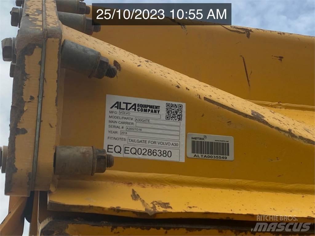 Volvo A30G Шарнирно-сочленённые самосвалы