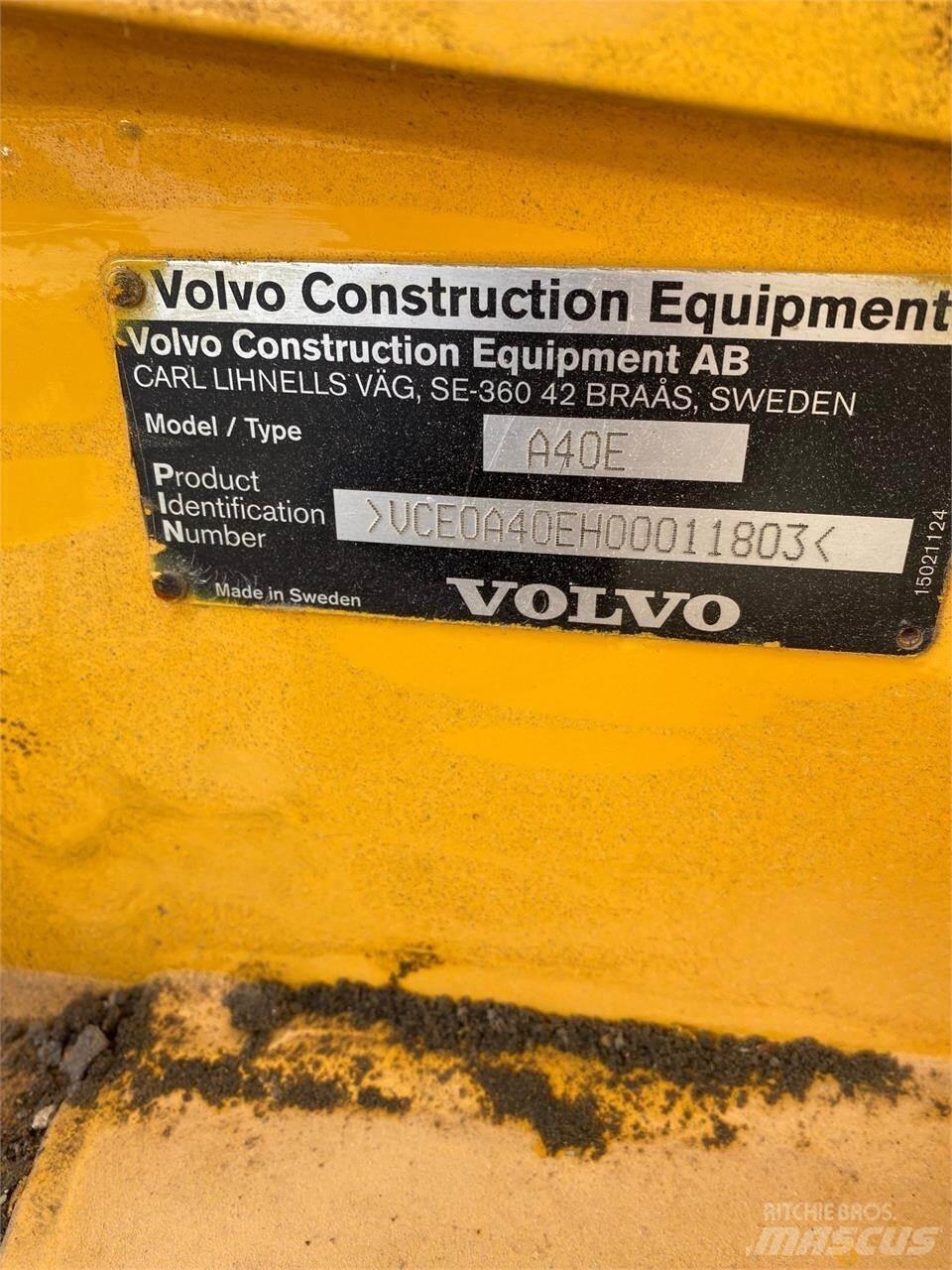 Volvo A40E Поливочные машины
