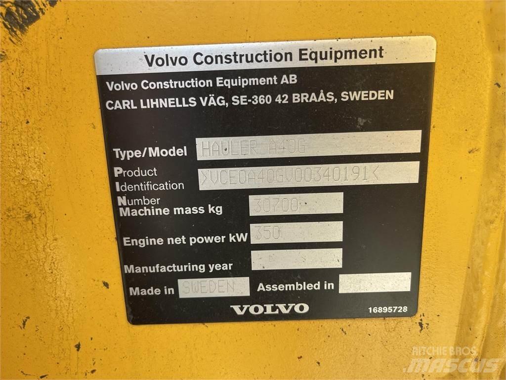 Volvo A40G Поливочные машины
