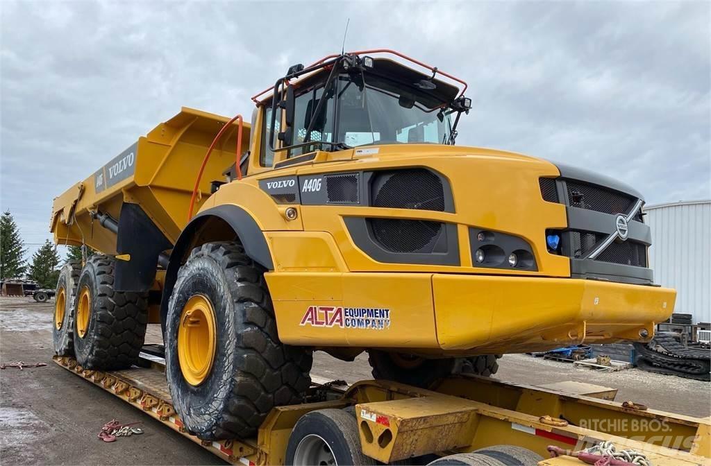 Volvo A40G Шарнирно-сочленённые самосвалы