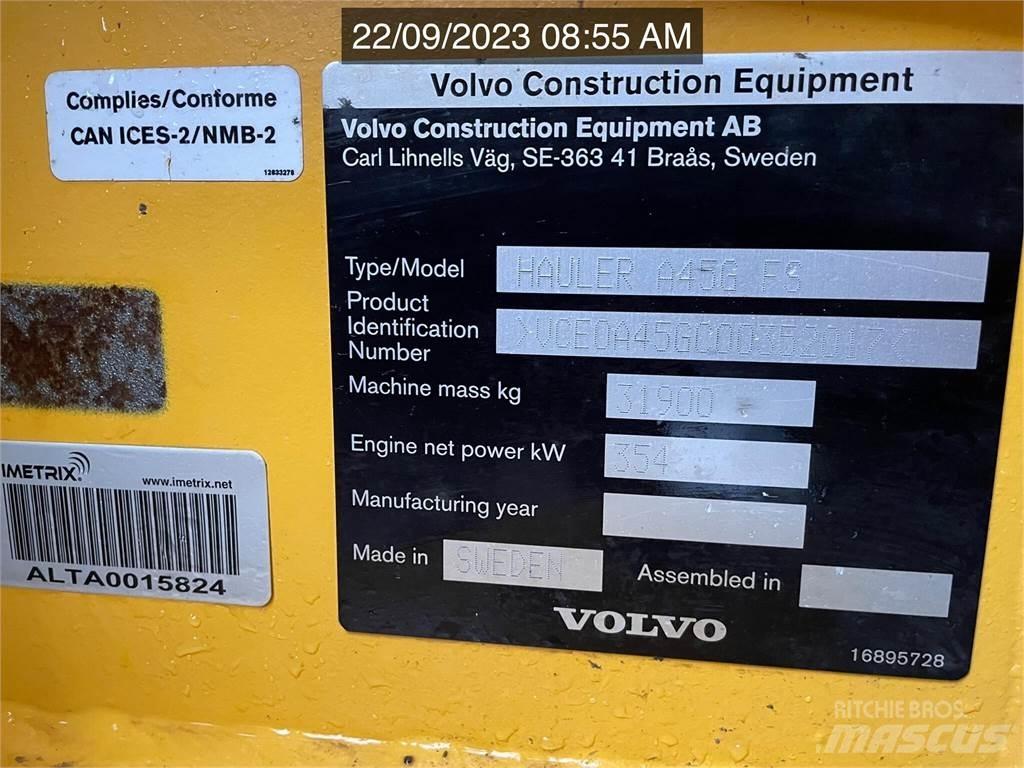 Volvo A45G FS Шарнирно-сочленённые самосвалы