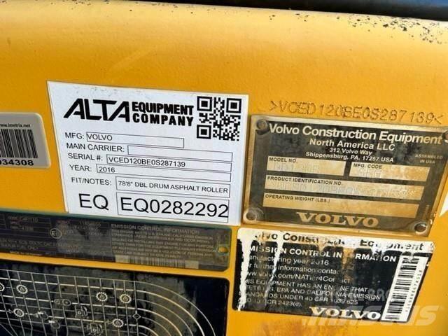 Volvo DD120B Катки тротуарные