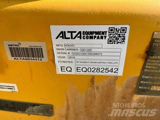 Volvo DD120C Катки тротуарные