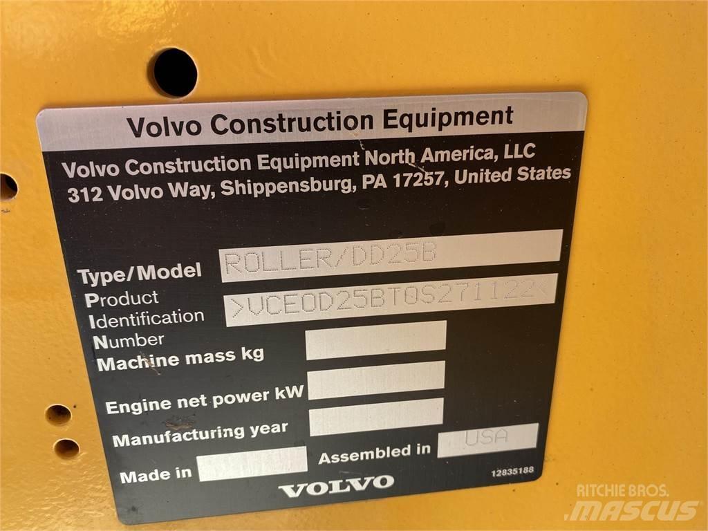 Volvo DD25B Катки тротуарные