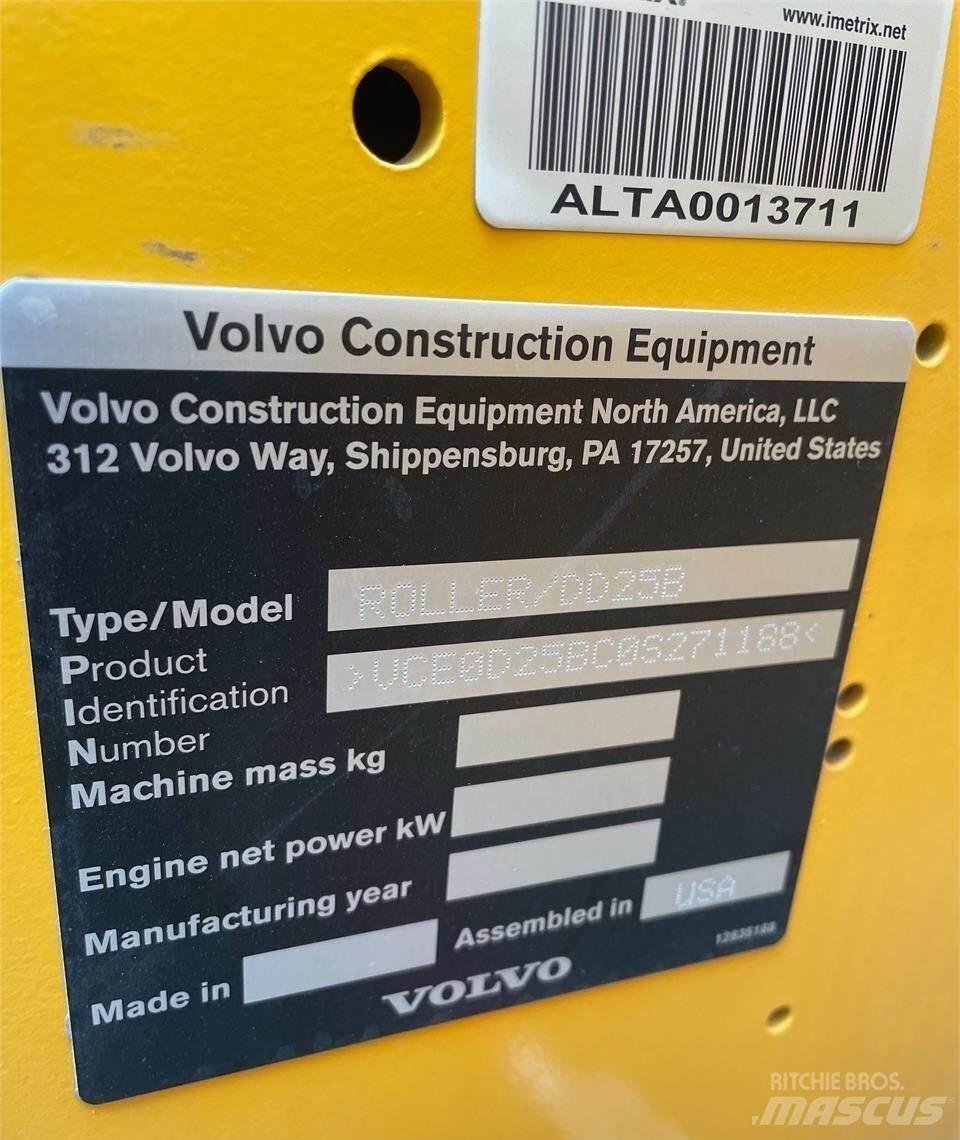 Volvo DD25B Катки тротуарные
