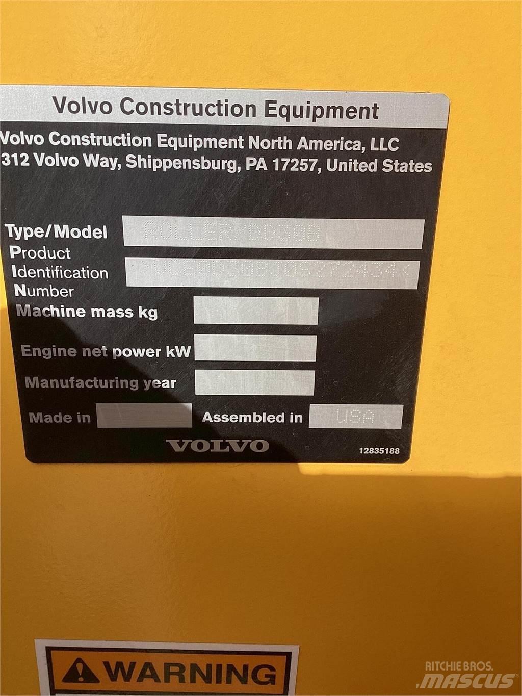 Volvo DD30B Катки тротуарные