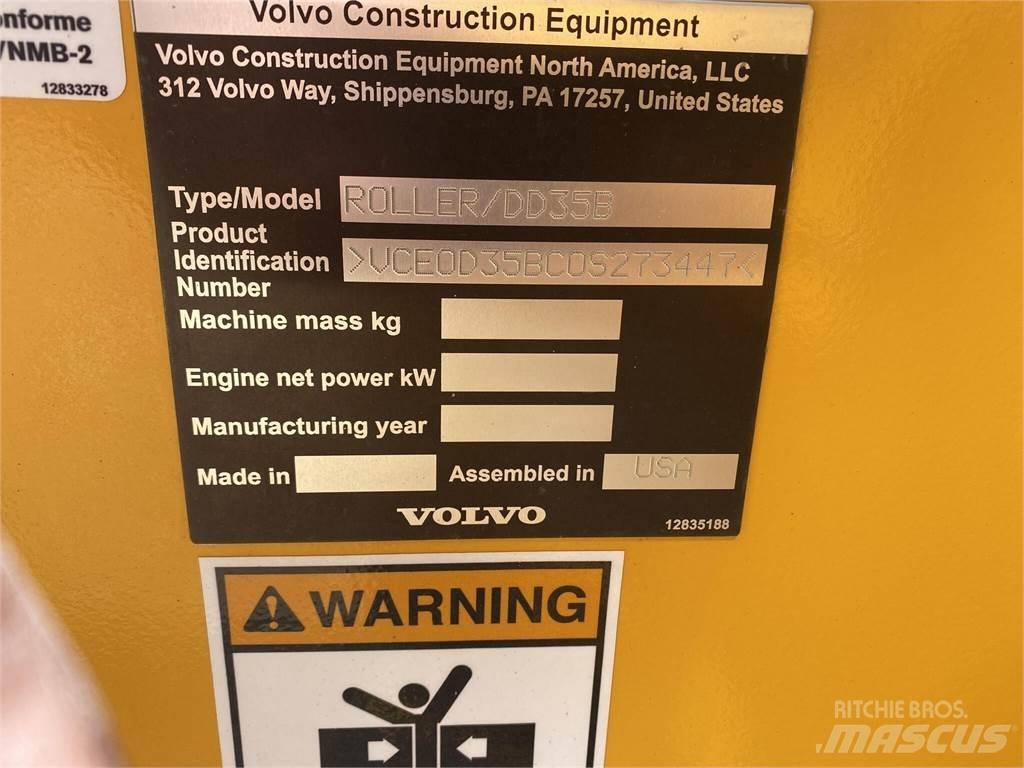 Volvo DD35B Катки тротуарные