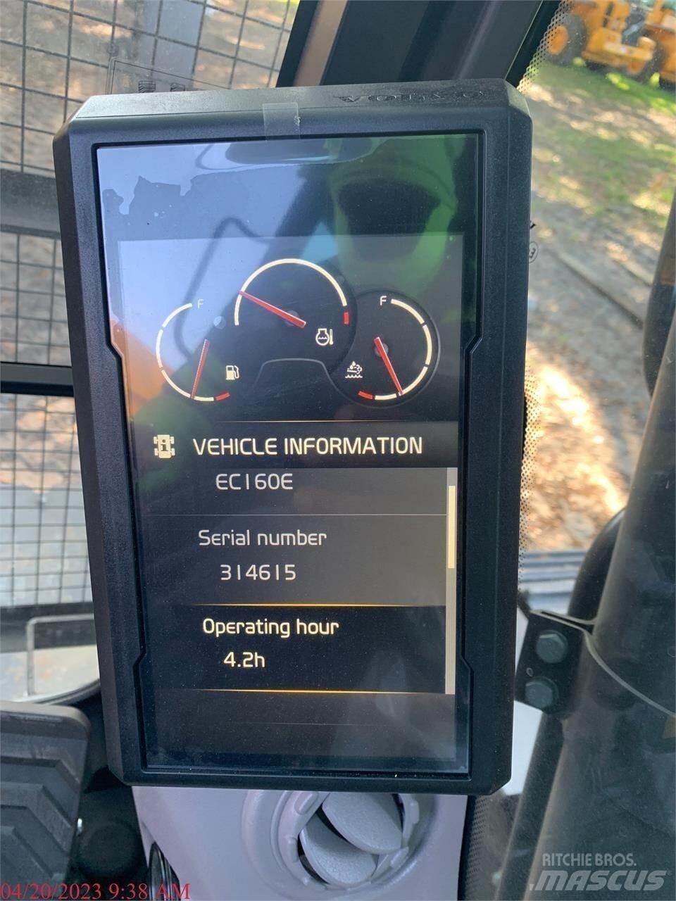 Volvo EC160EL Гусеничные экскаваторы