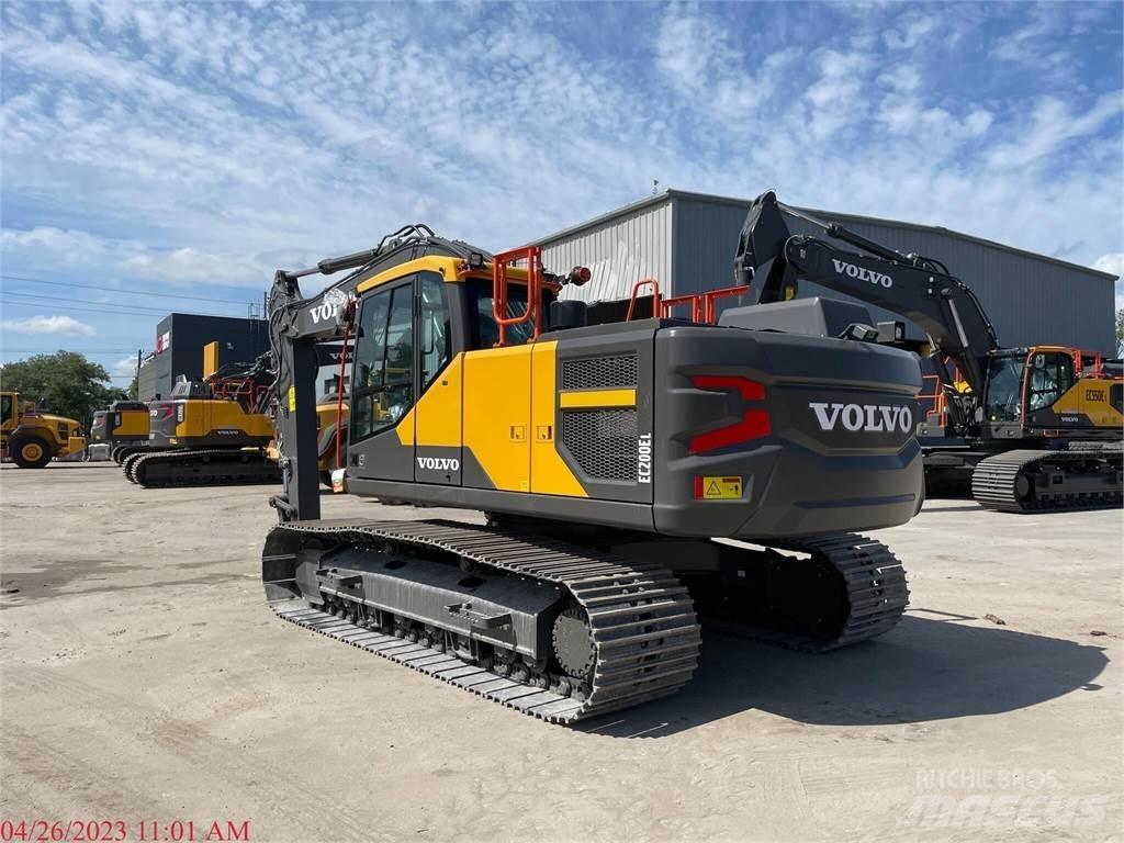 Volvo EC200EL Гусеничные экскаваторы