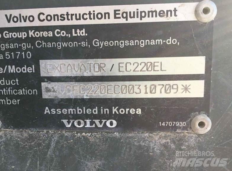 Volvo EC220EL Гусеничные экскаваторы