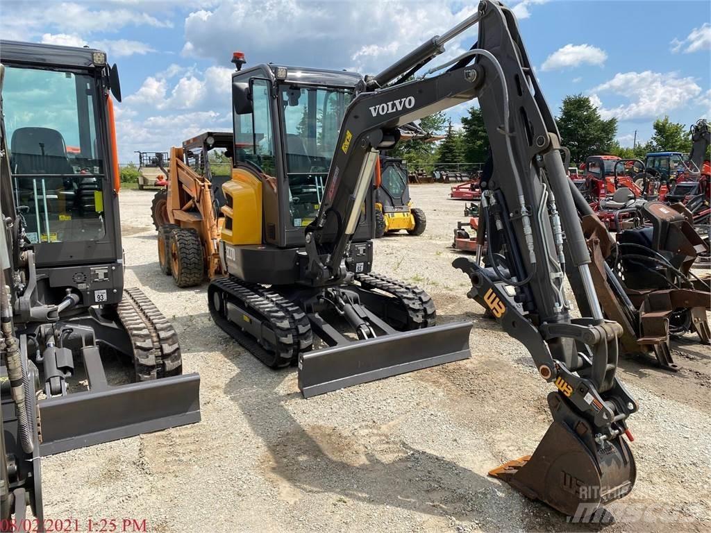 Volvo EC27D Мини-экскаваторы