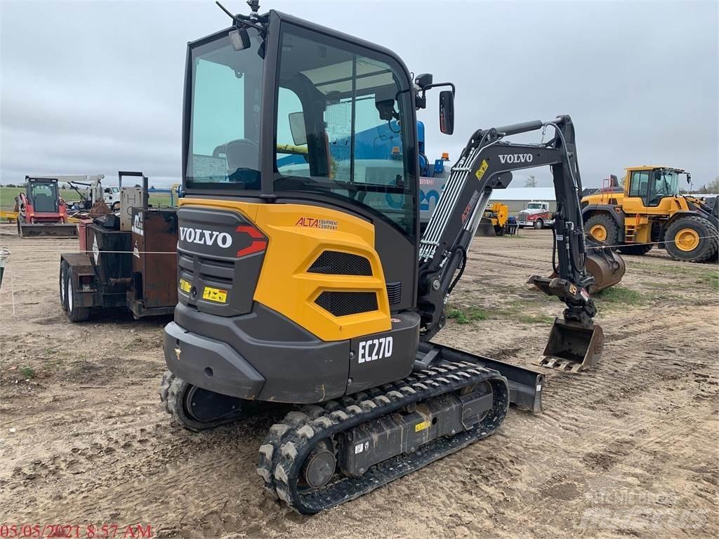 Volvo EC27D Мини-экскаваторы
