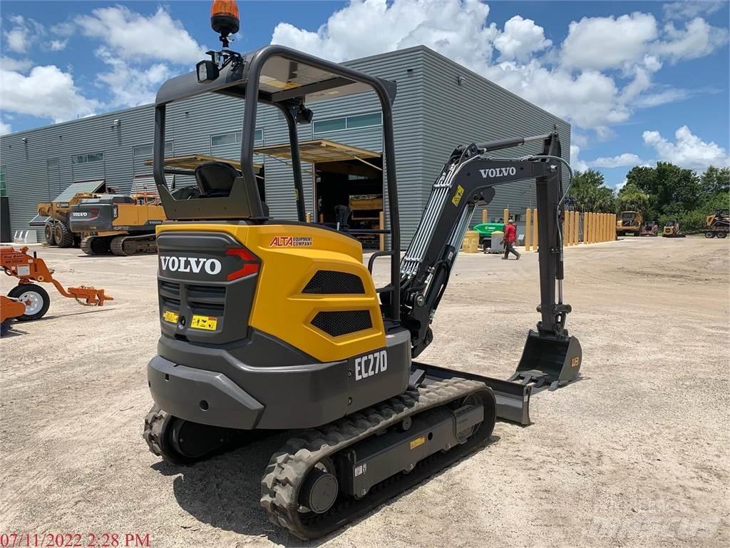 Volvo EC27D Мини-экскаваторы