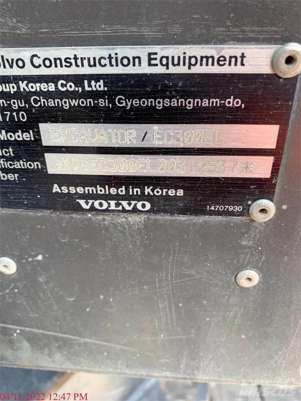 Volvo EC300EL Гусеничные экскаваторы