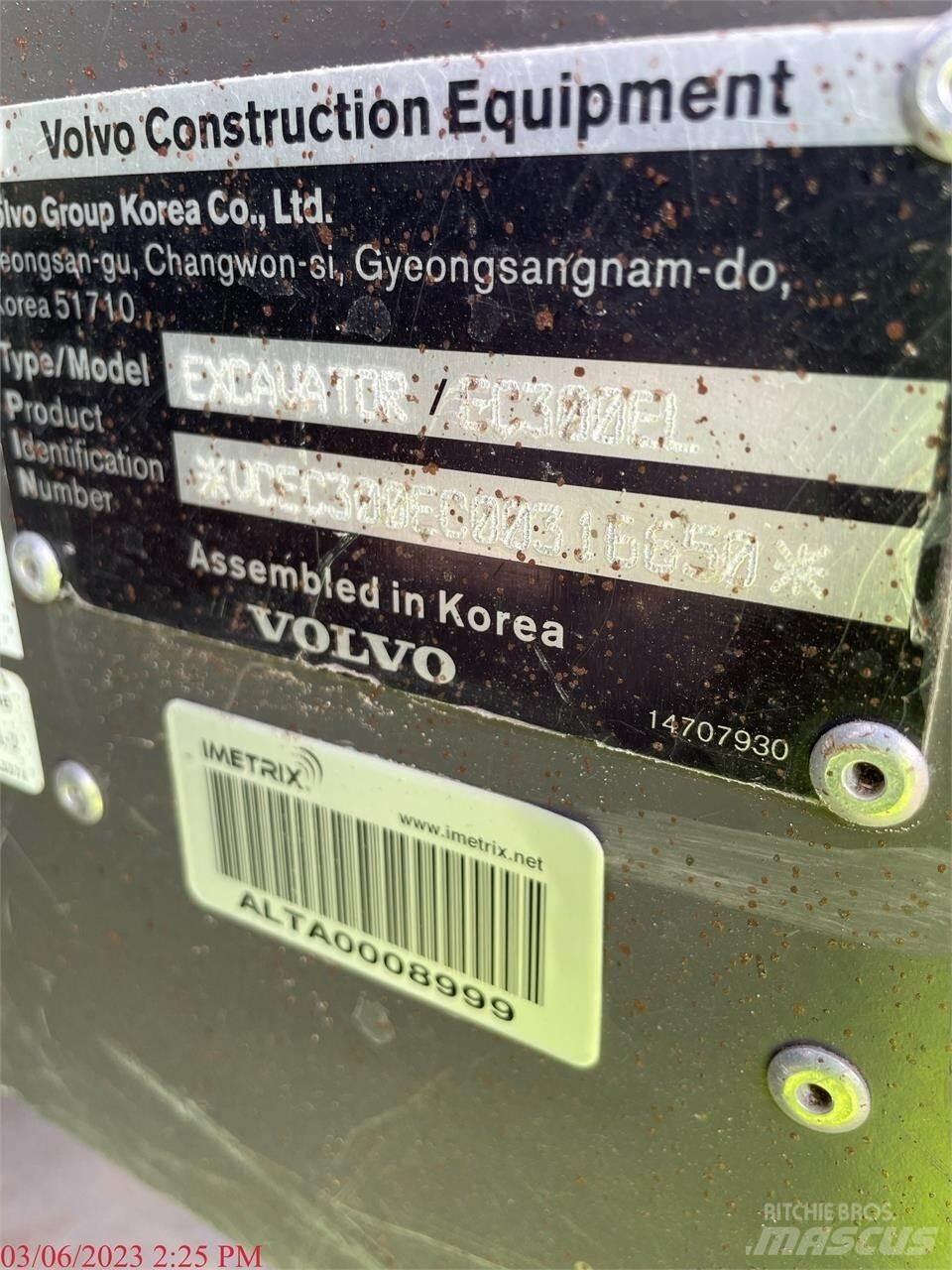 Volvo EC300EL Гусеничные экскаваторы