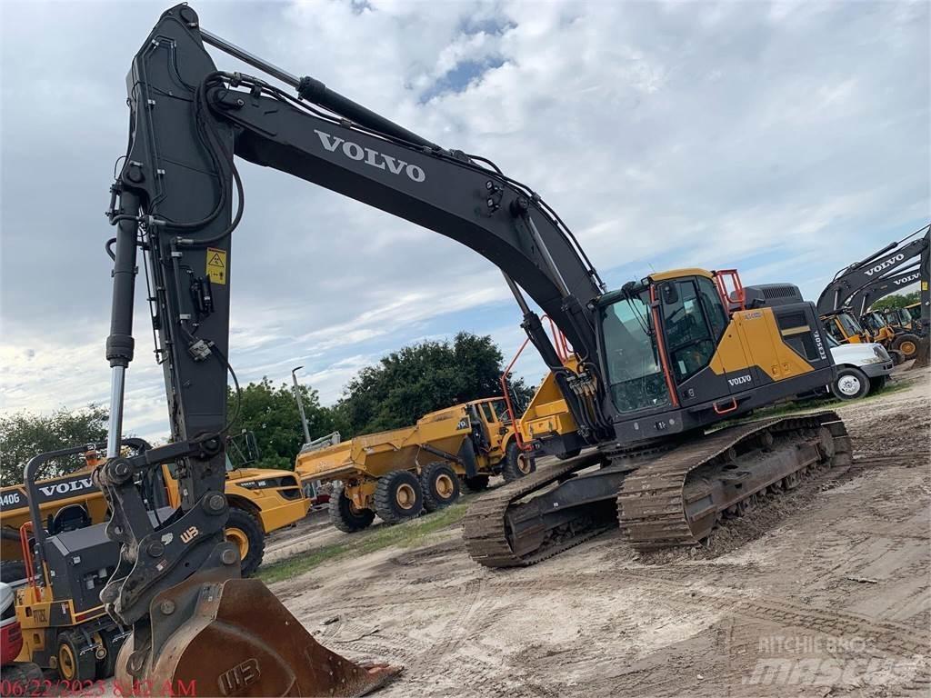 Volvo EC350EL Гусеничные экскаваторы