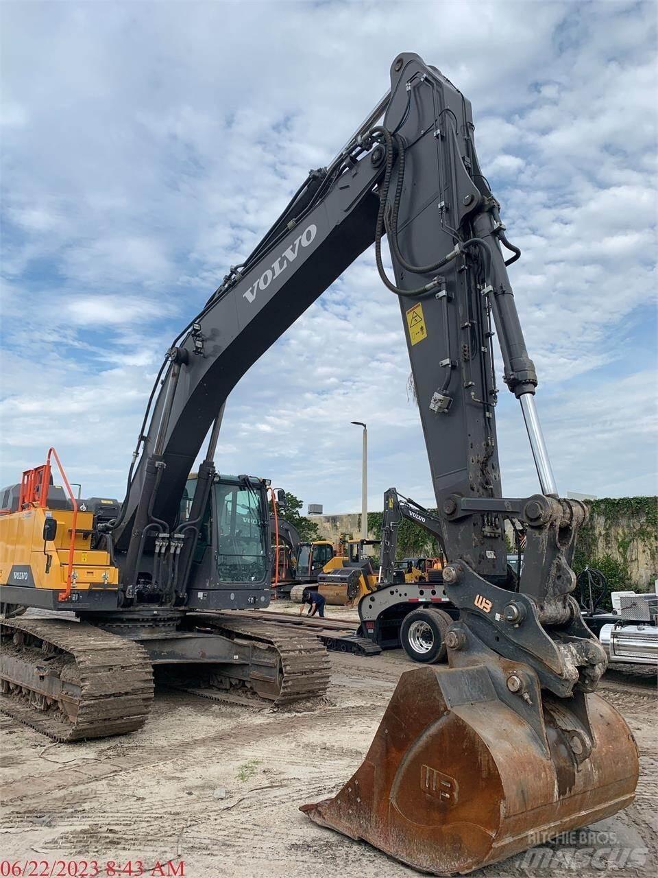 Volvo EC350EL Гусеничные экскаваторы