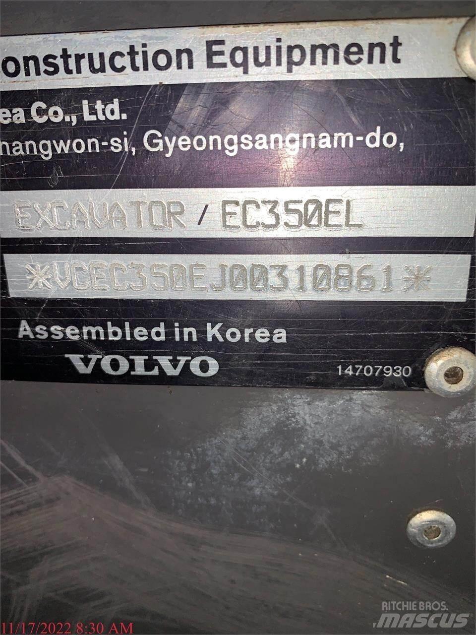 Volvo EC350EL Гусеничные экскаваторы