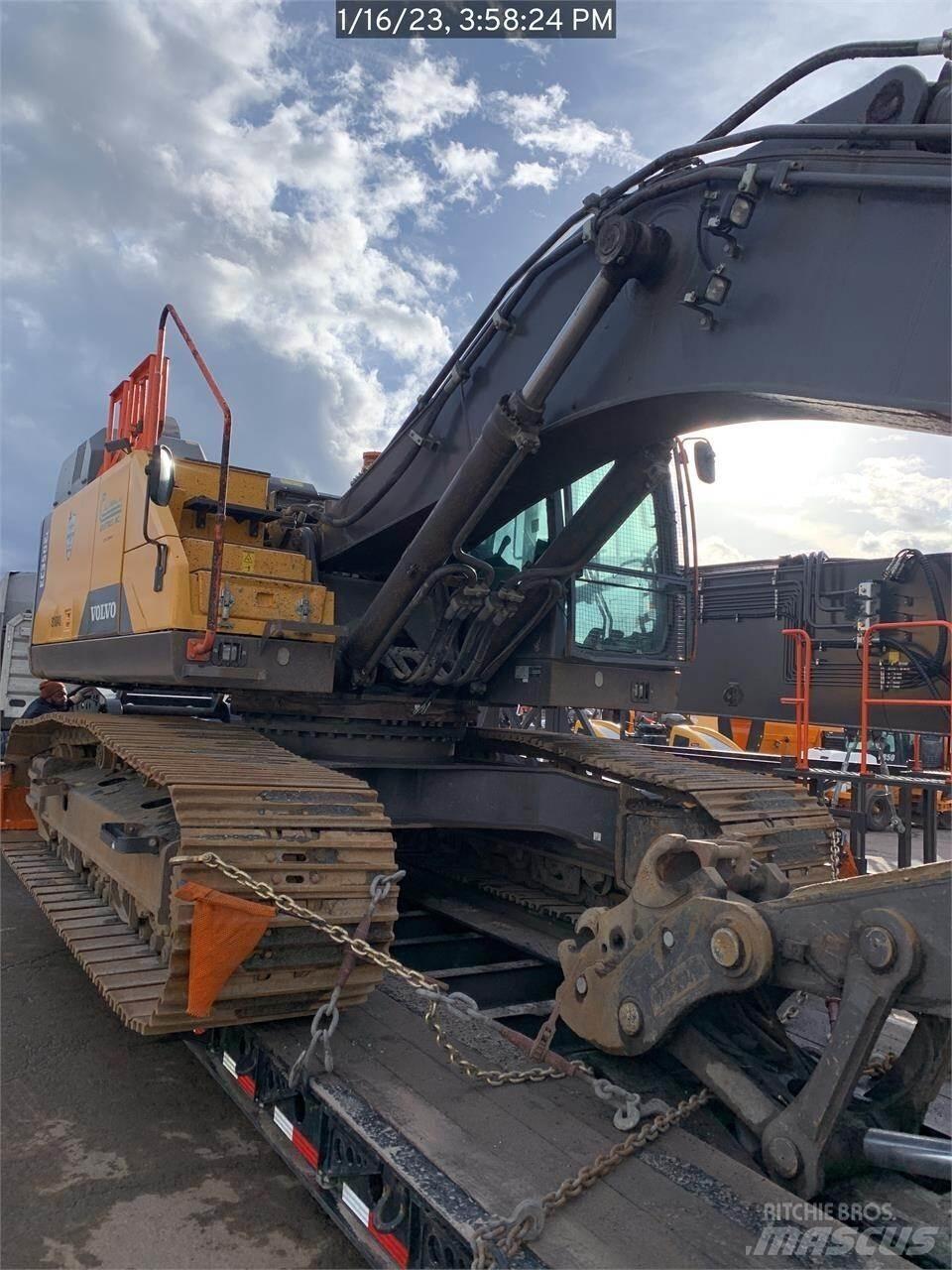 Volvo EC350EL Гусеничные экскаваторы