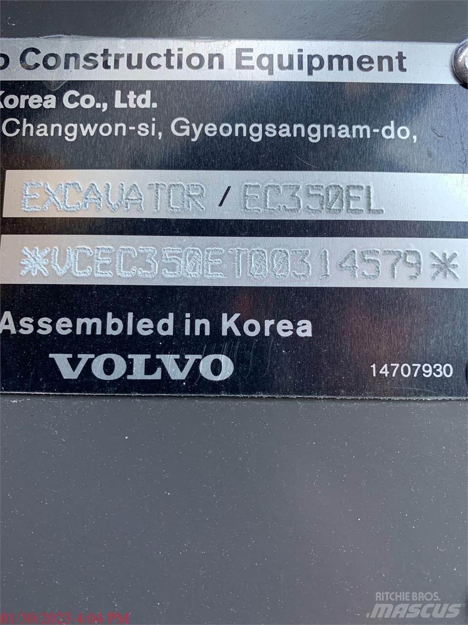 Volvo EC350EL Гусеничные экскаваторы
