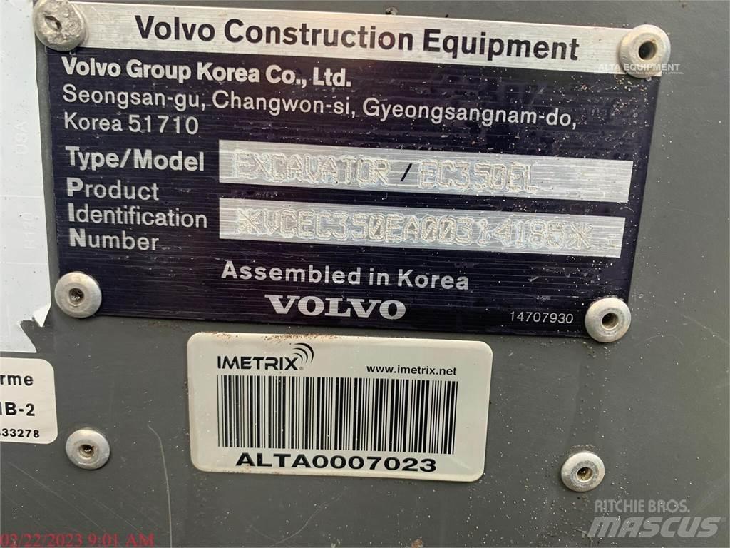 Volvo EC350EL Гусеничные экскаваторы