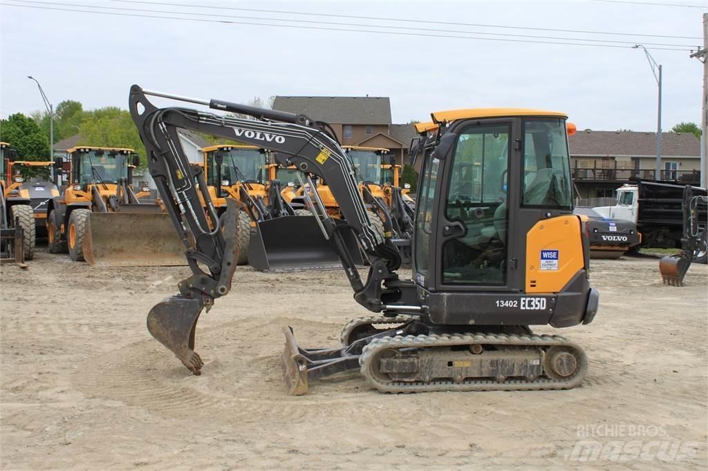 Volvo EC35D Мини-экскаваторы