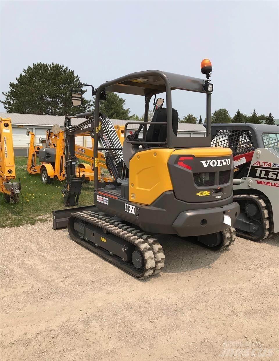 Volvo EC35D Мини-экскаваторы
