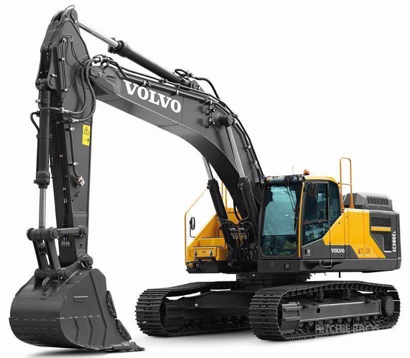 Volvo EC380EL Гусеничные экскаваторы