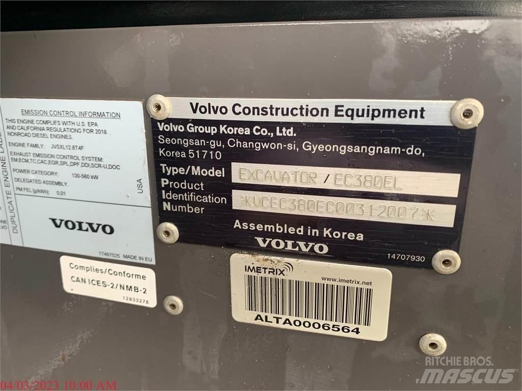 Volvo EC380EL Гусеничные экскаваторы