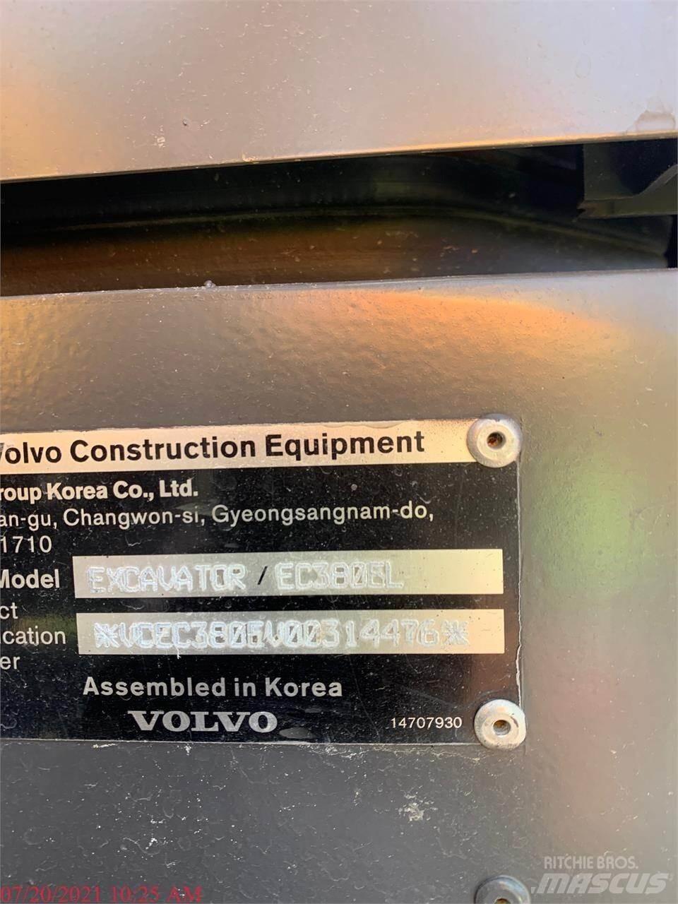 Volvo EC380EL Гусеничные экскаваторы