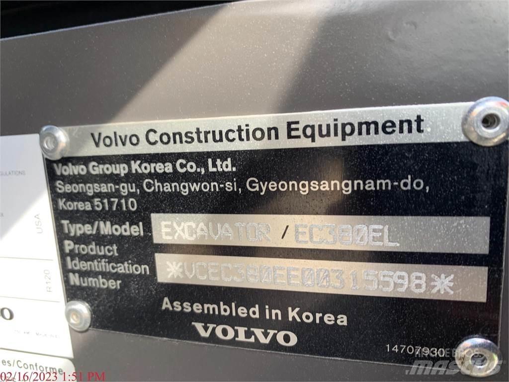 Volvo EC380EL Гусеничные экскаваторы