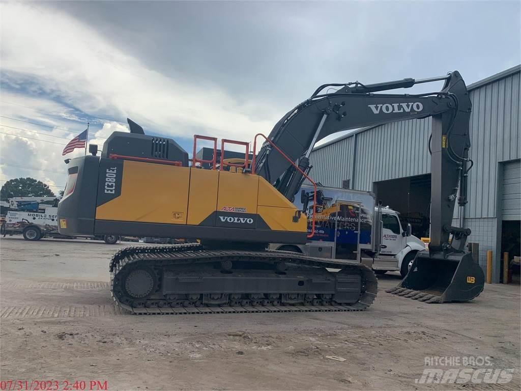 Volvo EC380EL Гусеничные экскаваторы