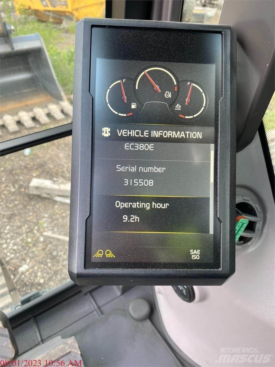 Volvo EC380EL Гусеничные экскаваторы