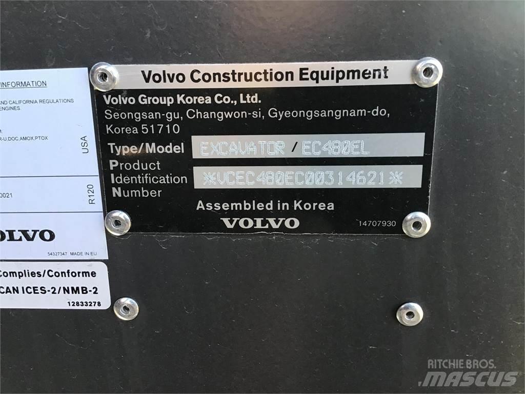 Volvo EC480EL Гусеничные экскаваторы