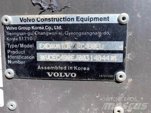 Volvo EC480EL Гусеничные экскаваторы