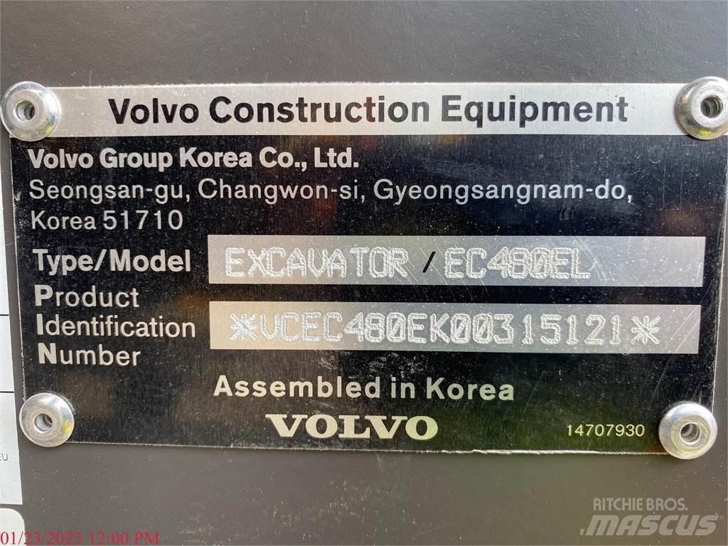 Volvo EC480EL Гусеничные экскаваторы