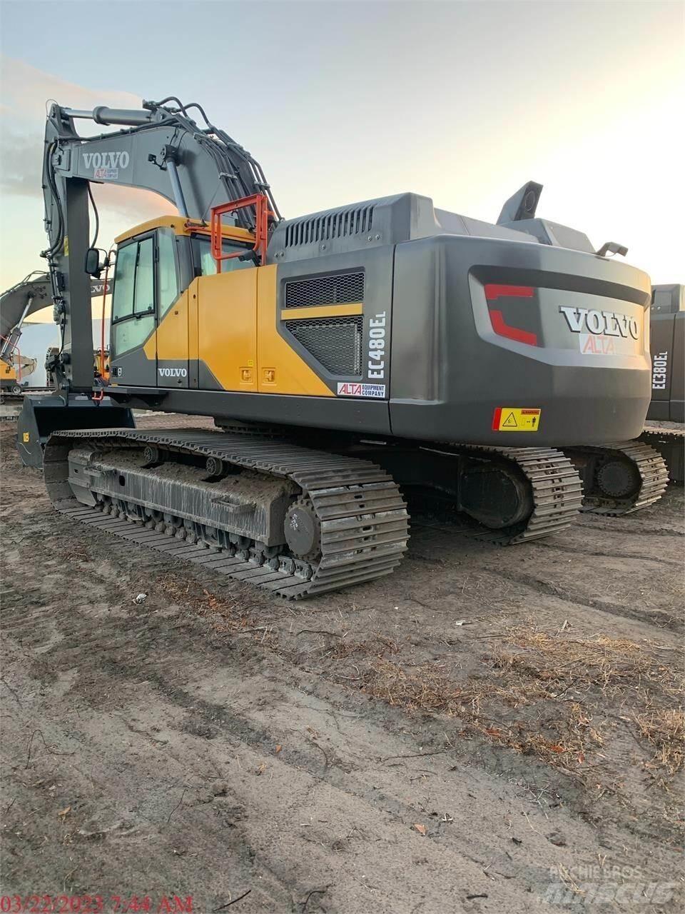 Volvo EC480EL Гусеничные экскаваторы