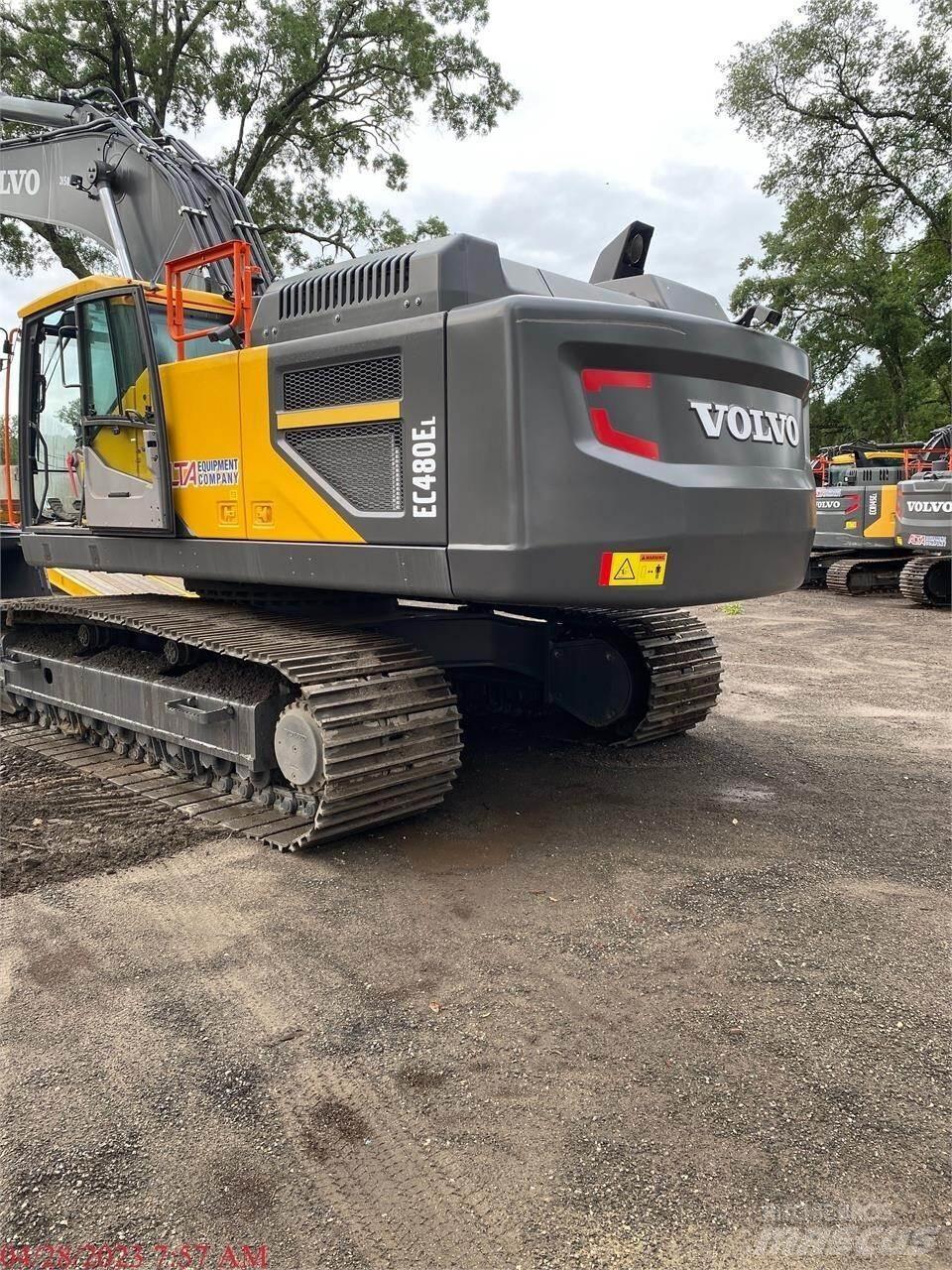 Volvo EC480EL Гусеничные экскаваторы