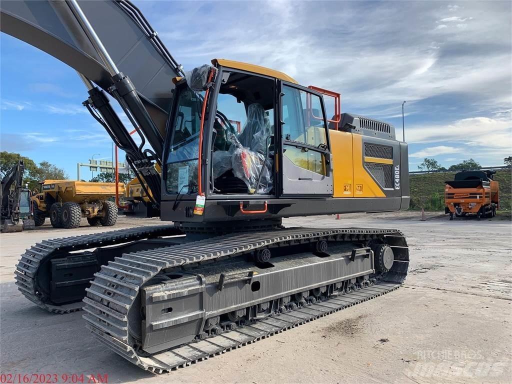 Volvo EC480EL Гусеничные экскаваторы