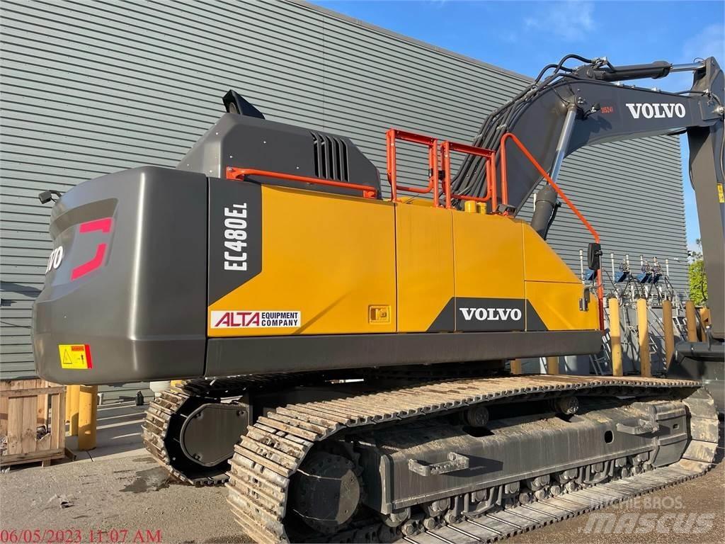 Volvo EC480EL Гусеничные экскаваторы