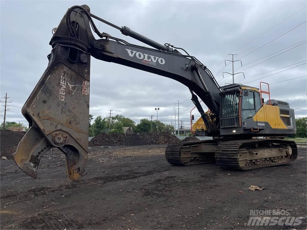 Volvo EC480EL Гусеничные экскаваторы